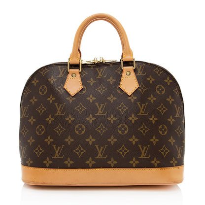 Louis Vuitton Vintage Monogram Canvas Alma PM Satchel - photo 3