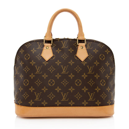 Louis Vuitton Vintage Monogram Canvas Alma PM Satchel - photo 1