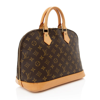 Louis Vuitton Vintage Monogram Canvas Alma PM Satchel - photo 2