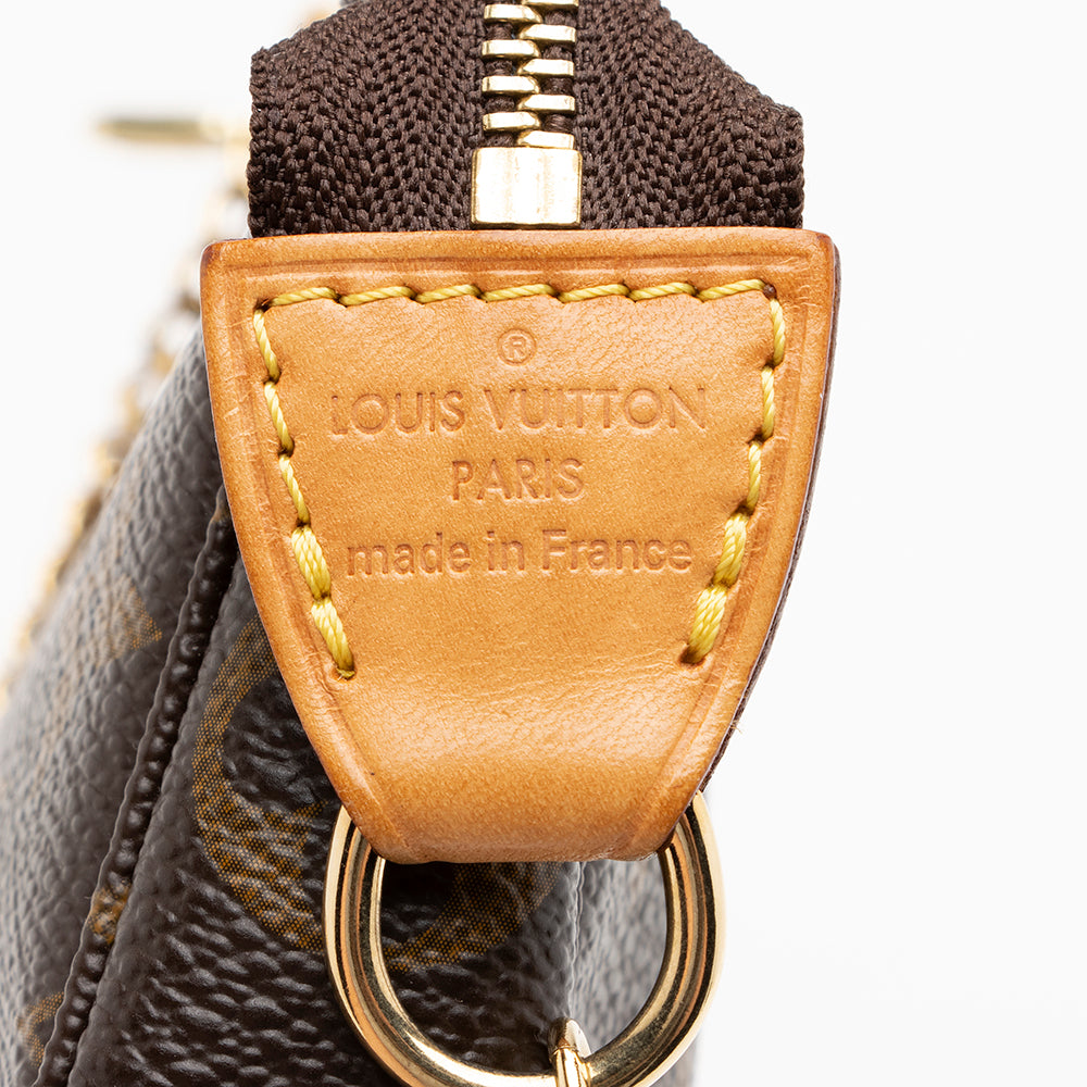 Louis Vuitton Monogram Canvas Mini Pochette Accessoires - image 8