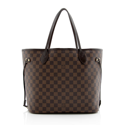 Louis Vuitton Damier Ebene Neverfull MM Tote - image 1
