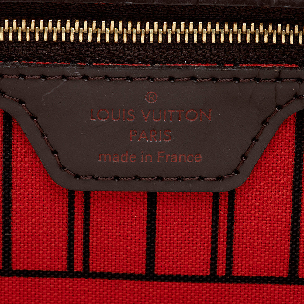 Louis Vuitton Damier Ebene Neverfull MM Tote - image 8