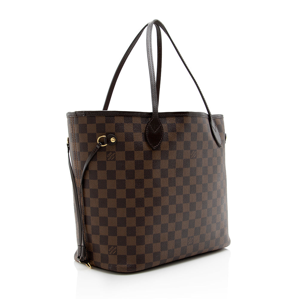 Louis Vuitton Damier Ebene Neverfull MM Tote - image 2