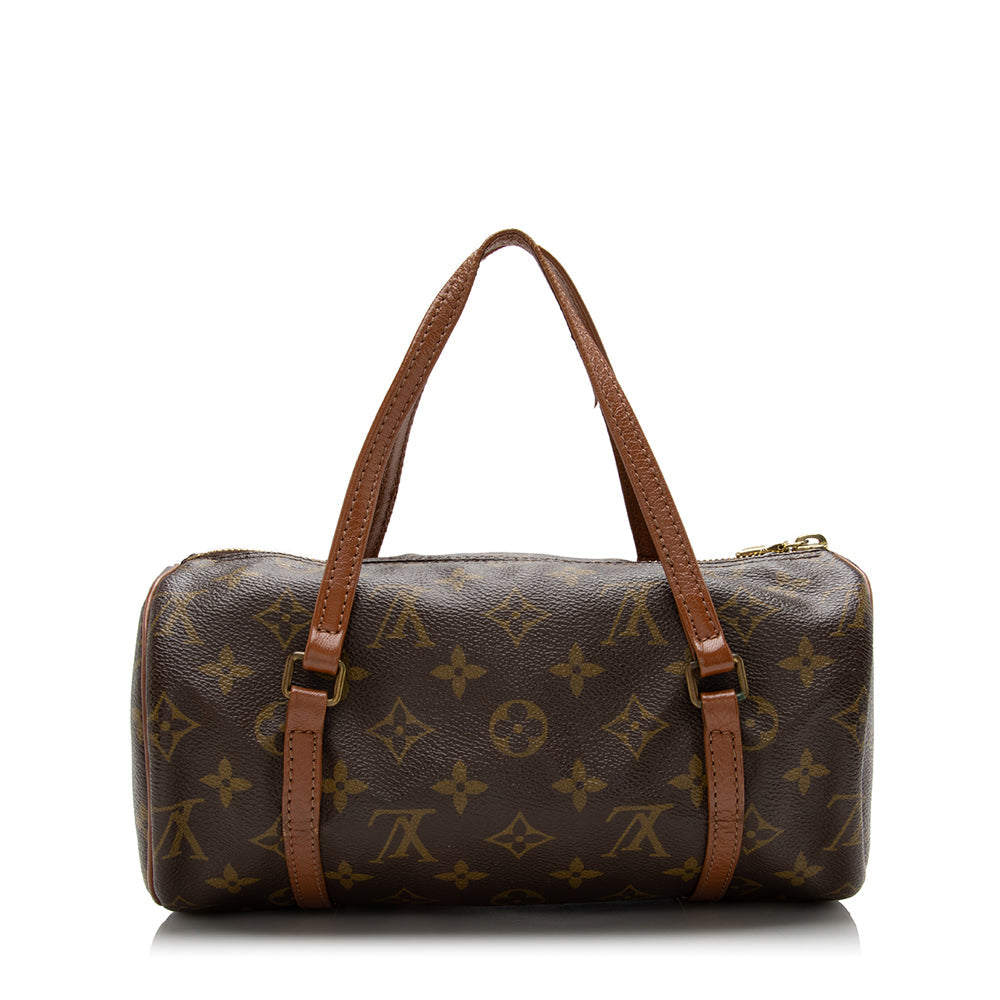 Louis Vuitton Vintage Monogram Canvas Papillon 26 Satchel - image 3