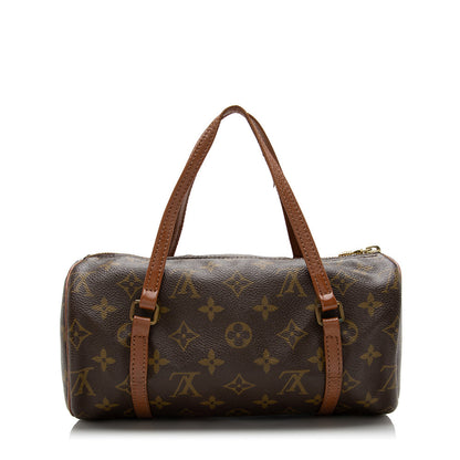 Louis Vuitton Vintage Monogram Canvas Papillon 26 Satchel - image 3