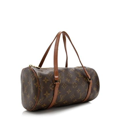 Louis Vuitton Vintage Monogram Canvas Papillon 26 Satchel - image 2
