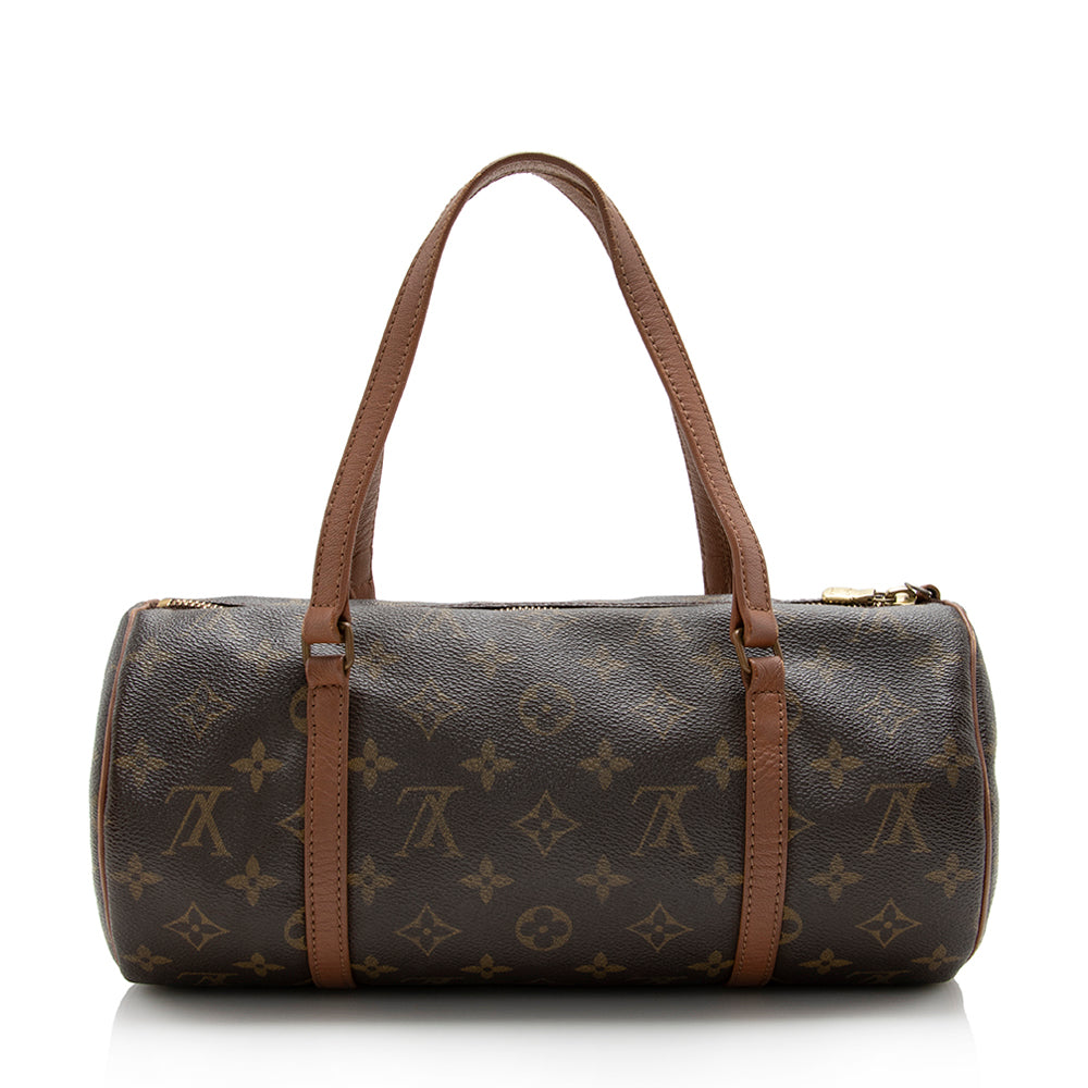 Louis Vuitton Vintage Monogram Canvas Papillon 30 Satchel - photo 3