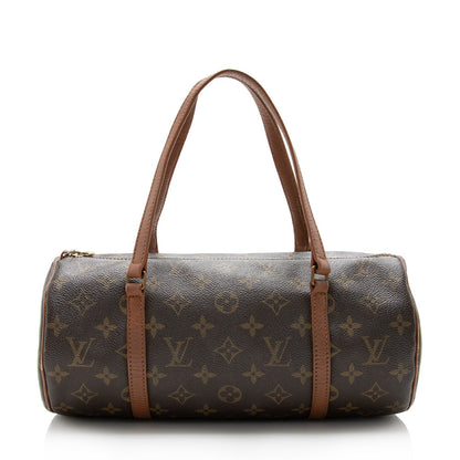 Louis Vuitton Vintage Monogram Canvas Papillon 30 Satchel - photo 1