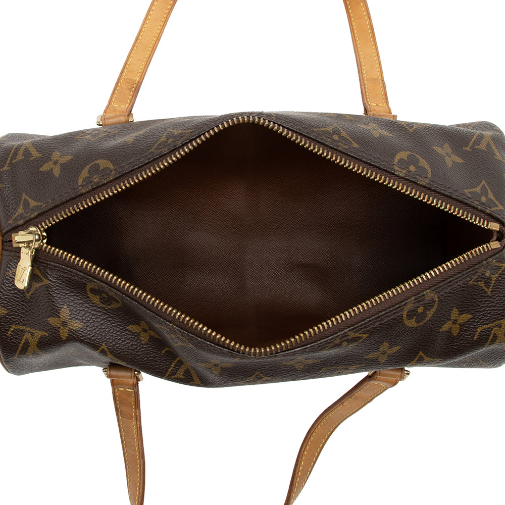 Louis Vuitton Monogram Canvas Papillon 30 Satchel - photo 7