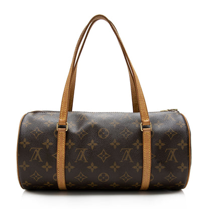 Louis Vuitton Monogram Canvas Papillon 30 Satchel - image 3