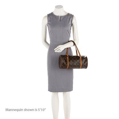 Louis Vuitton Monogram Canvas Papillon 30 Satchel - image 5