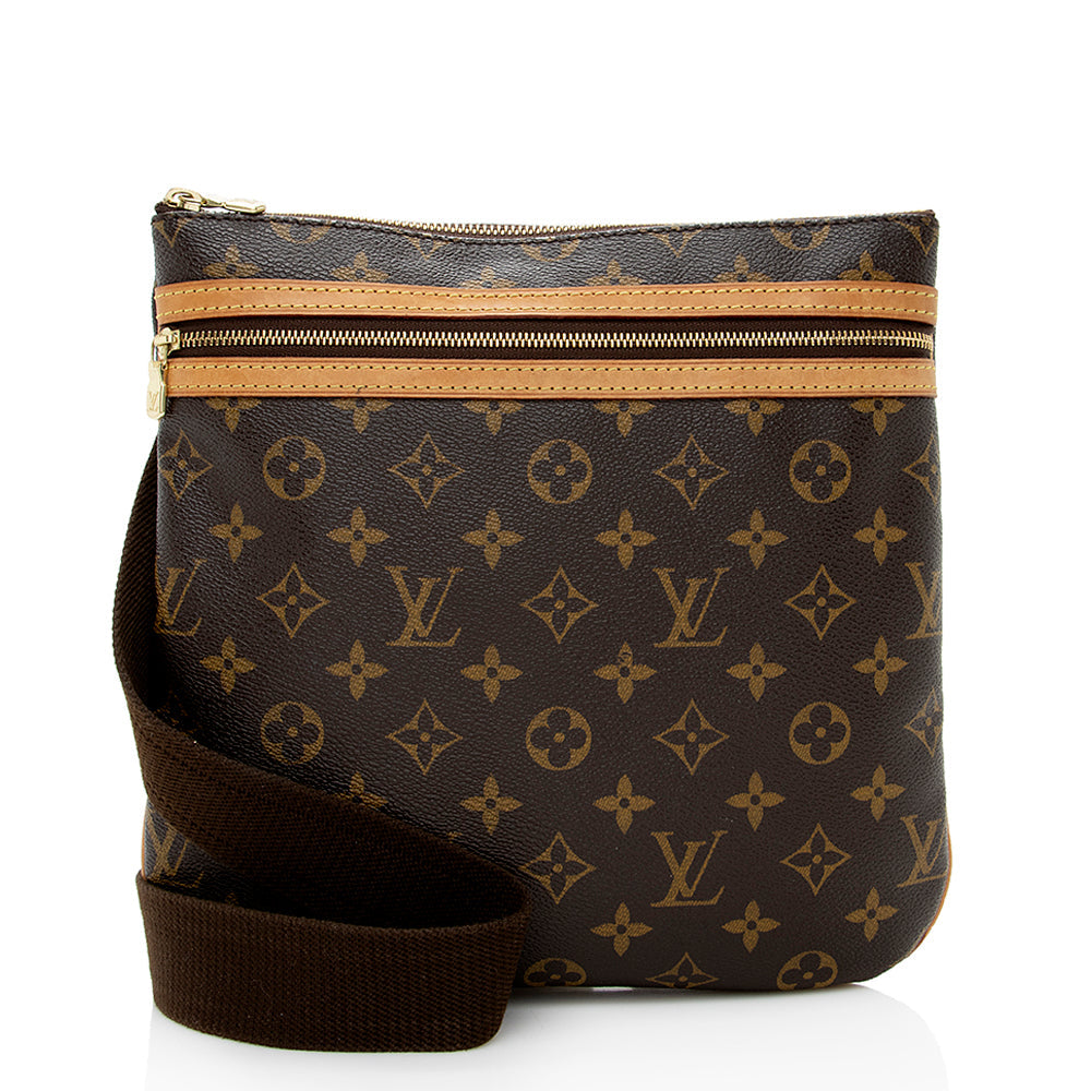 Louis Vuitton Monogram Canvas Pochette Bosphore Messenger Bag - photo 1