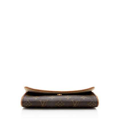Louis Vuitton Vintage Monogram Canvas Pochette Twin PM Shoulder Bag - image 4