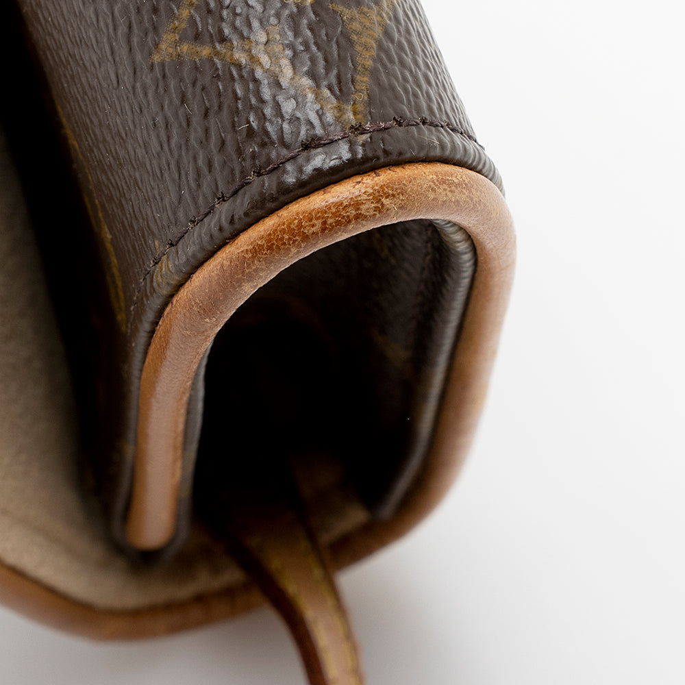 Louis Vuitton Vintage Monogram Canvas Pochette Twin PM Shoulder Bag - image 12