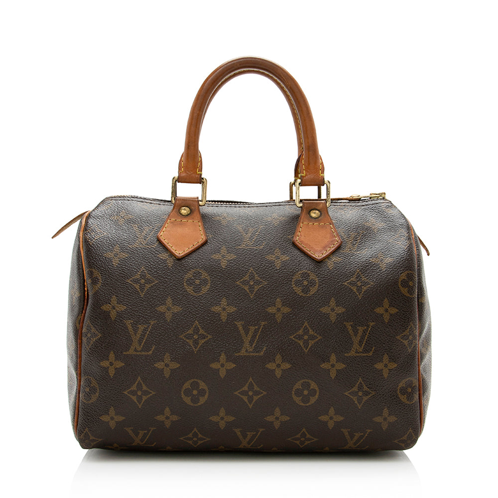 Louis Vuitton Monogram Canvas Speedy 25 Satchel - FINAL SALE - image 1
