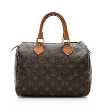 Louis Vuitton Monogram Canvas Speedy 25 Satchel - FINAL SALE - image 1