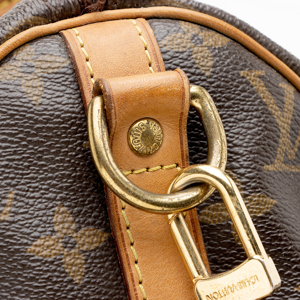 Louis Vuitton Monogram Canvas Speedy Bandouliere 30 Satchel - image 16