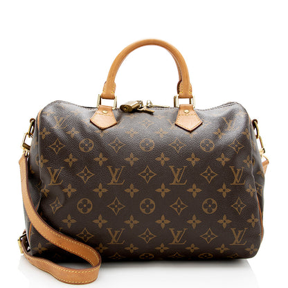 Louis Vuitton Monogram Canvas Speedy Bandouliere 30 Satchel - image 1