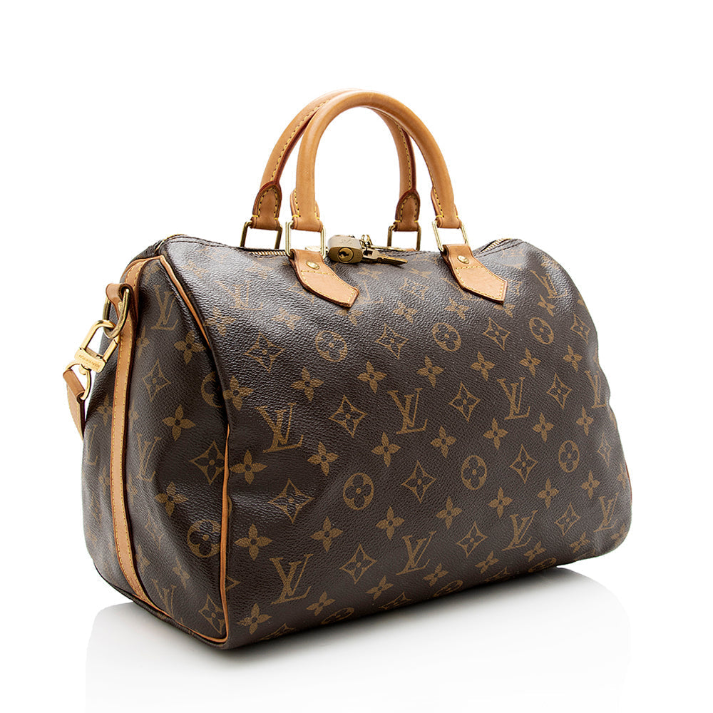 Louis Vuitton Monogram Canvas Speedy Bandouliere 30 Satchel - image 2