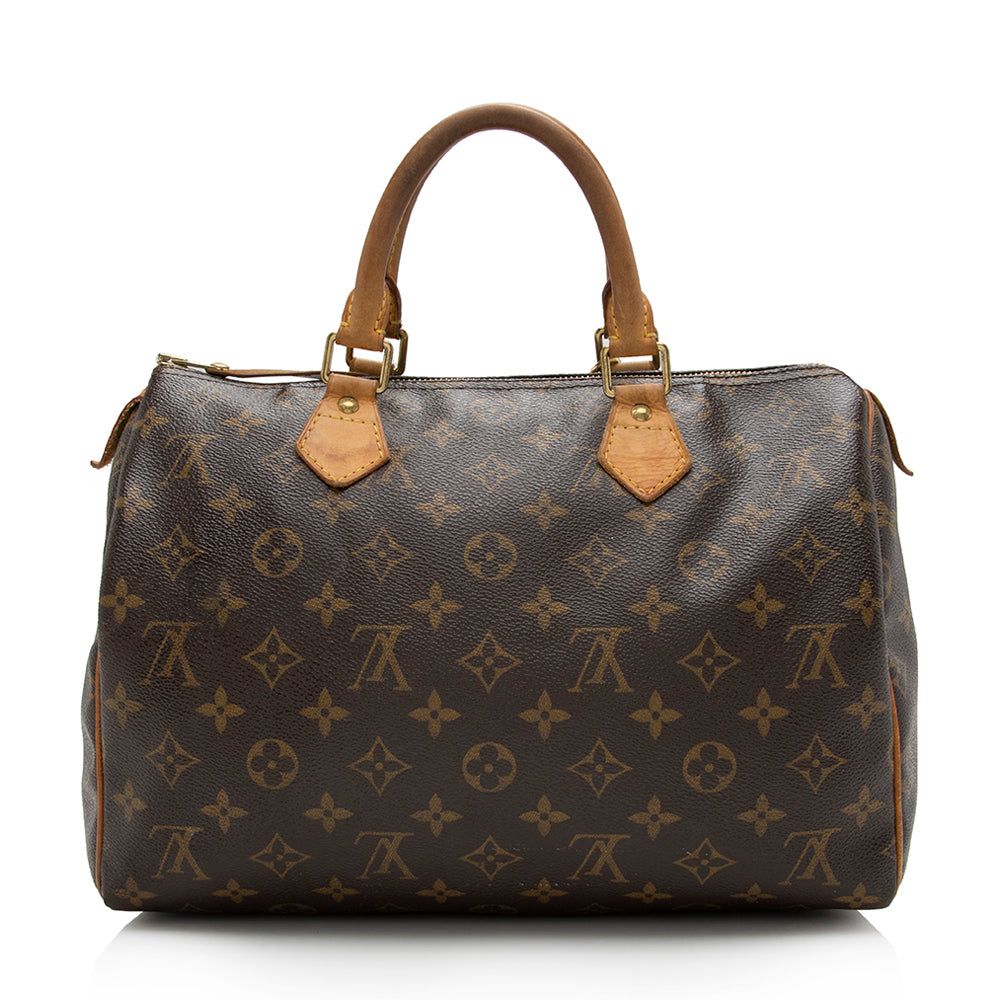 Louis Vuitton Monogram Canvas Speedy 30 Satchel - FINAL SALE - image 3