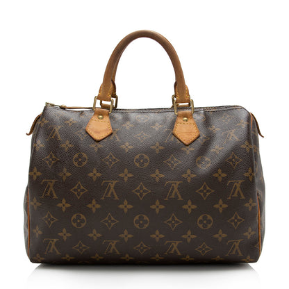 Louis Vuitton Monogram Canvas Speedy 30 Satchel - FINAL SALE - image 3
