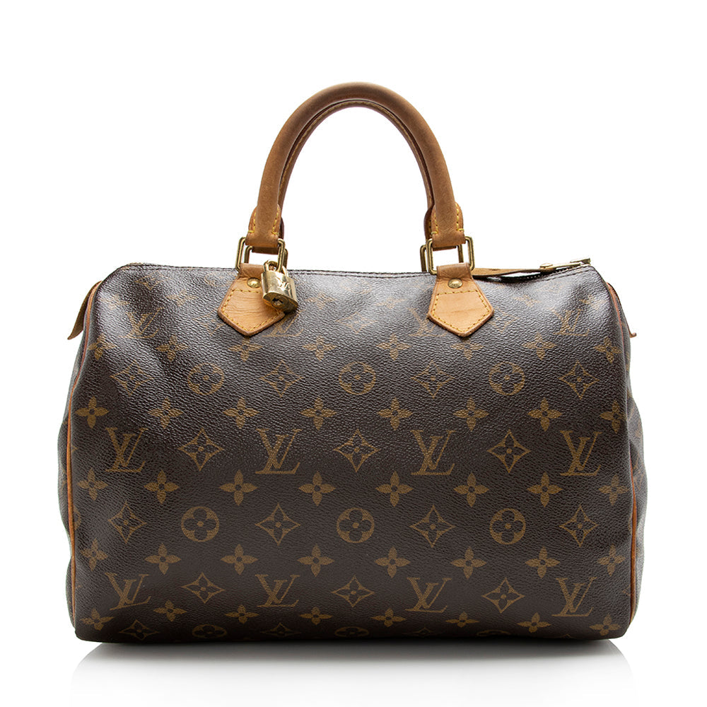 Louis Vuitton Monogram Canvas Speedy 30 Satchel - FINAL SALE - image 1