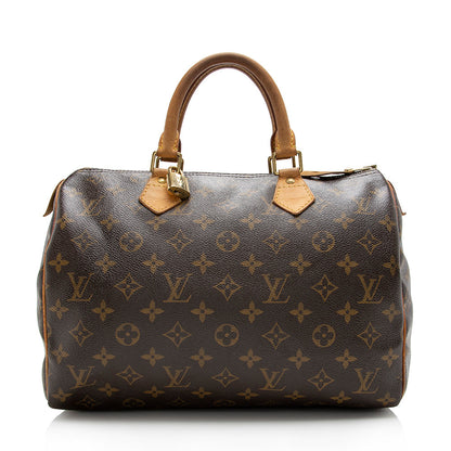 Louis Vuitton Monogram Canvas Speedy 30 Satchel - FINAL SALE - image 1