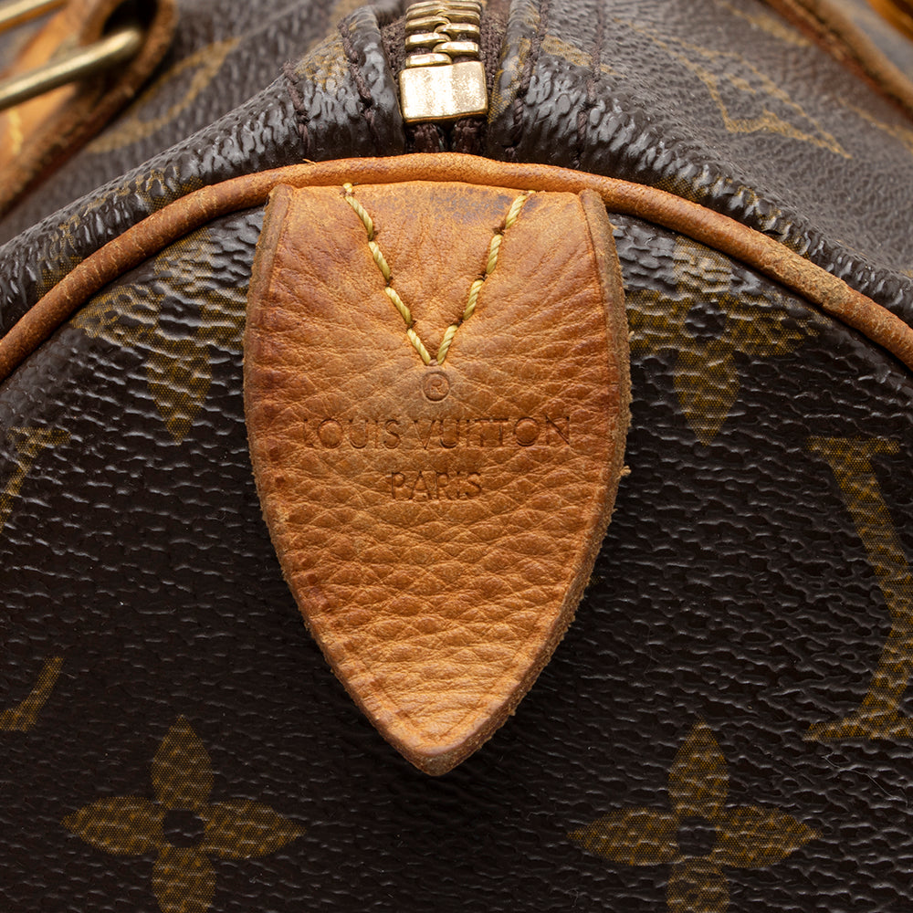 Louis Vuitton Monogram Canvas Speedy 30 Satchel - FINAL SALE - image 8