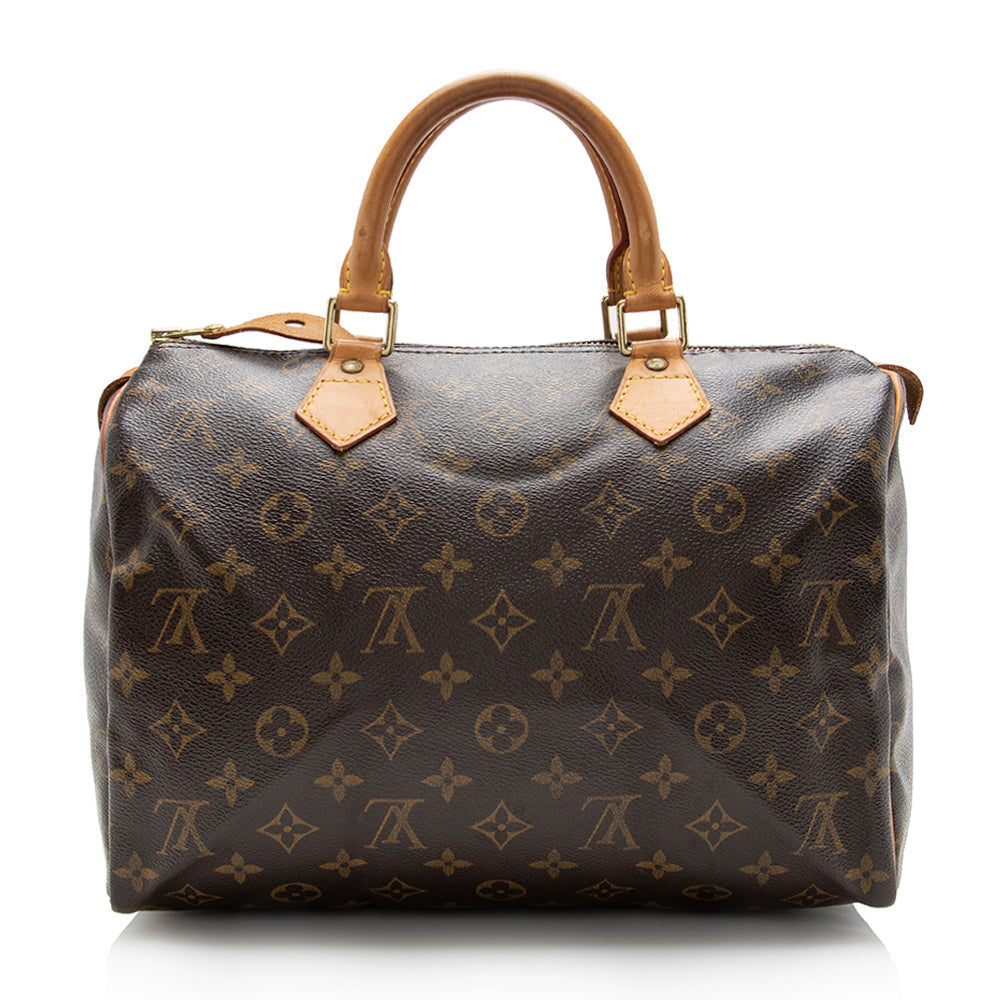 Louis Vuitton Monogram Canvas Speedy 30 Satchel - photo 3