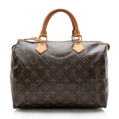 Louis Vuitton Monogram Canvas Speedy 30 Satchel - photo 3