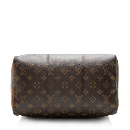 Louis Vuitton Monogram Canvas Speedy 30 Satchel - image 4