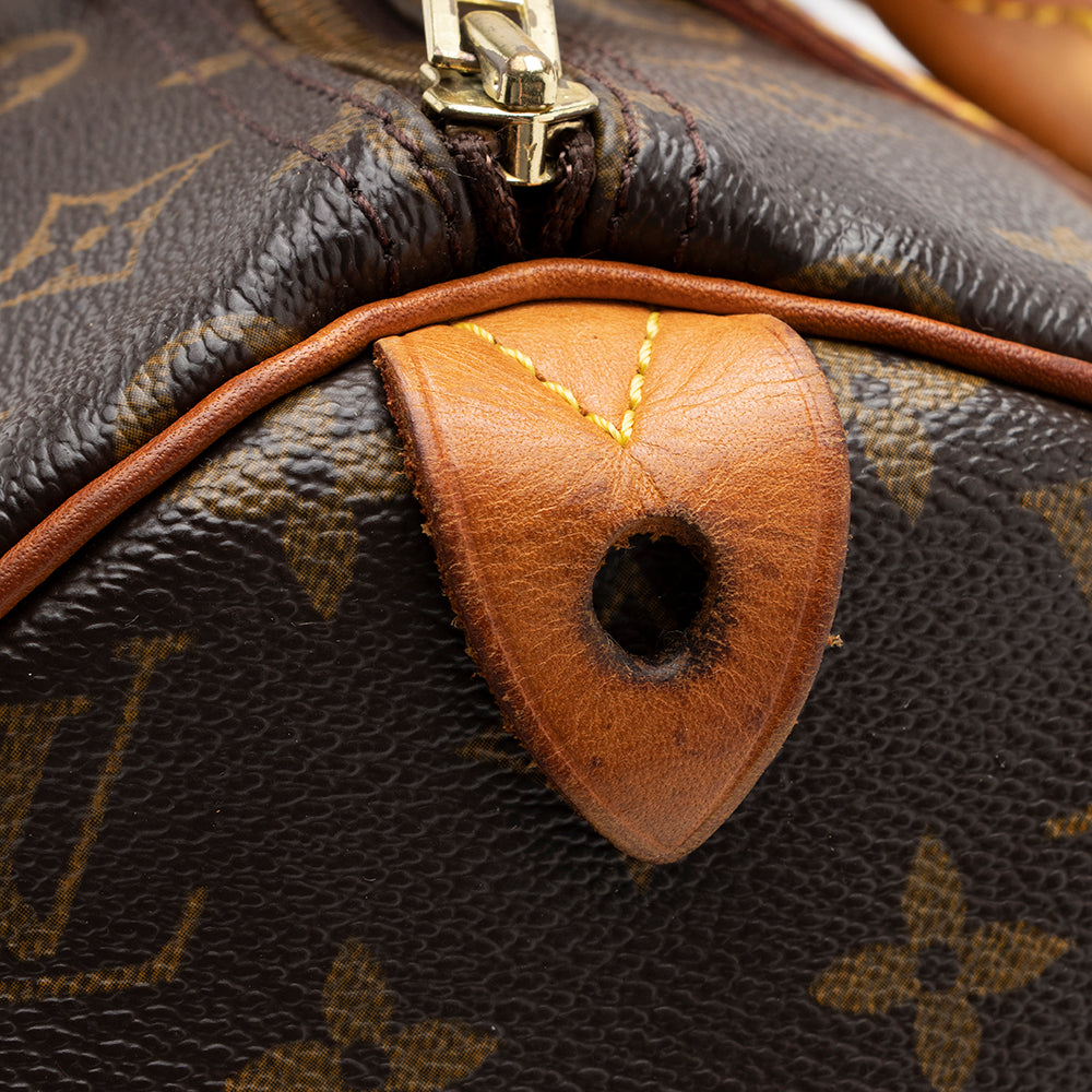 Louis Vuitton Monogram Canvas Speedy 30 Satchel - photo 13