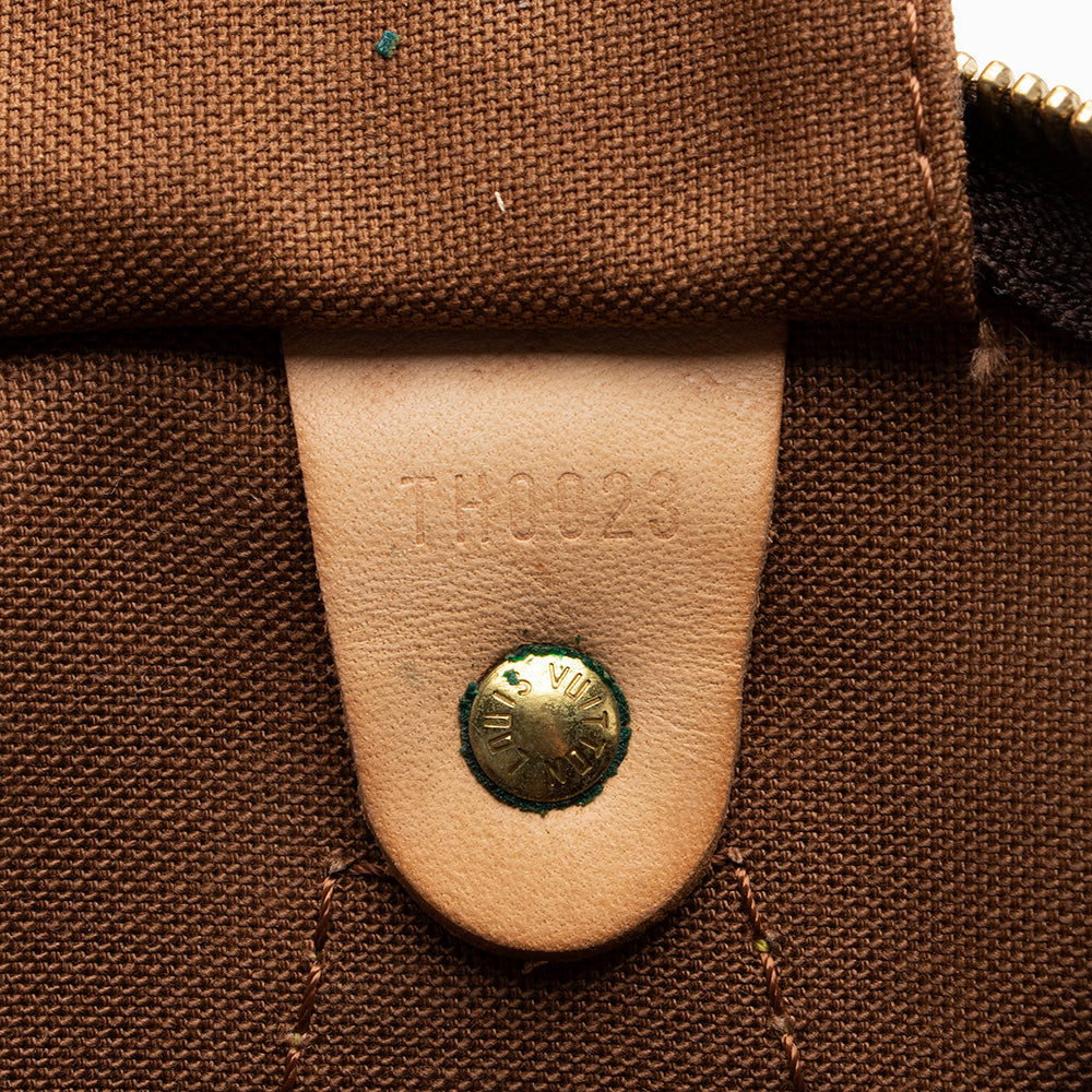 Louis Vuitton Monogram Canvas Speedy 30 Satchel - photo 6