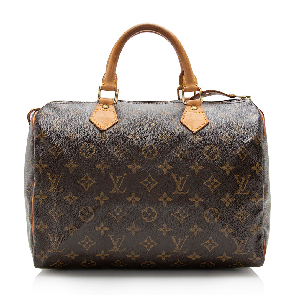 Louis Vuitton Monogram Canvas Speedy 30 Satchel - photo 1