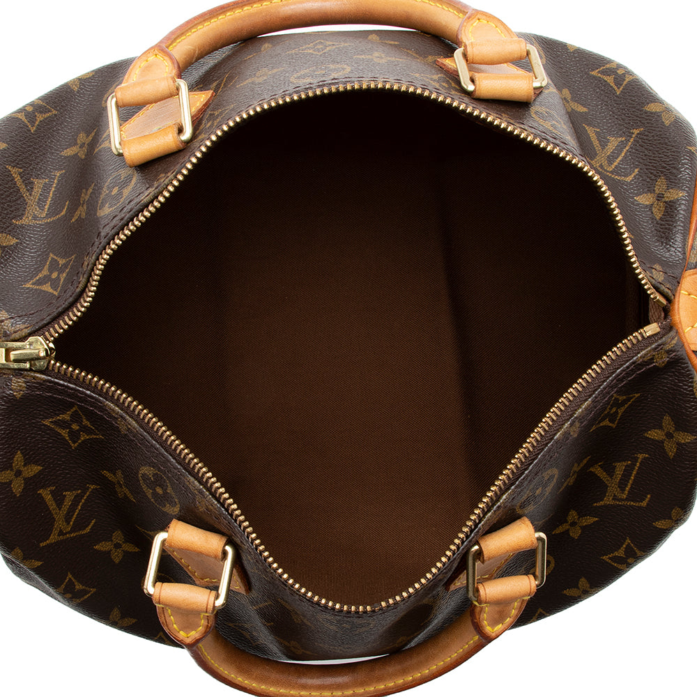 Louis Vuitton Monogram Canvas Speedy 30 Satchel - image 7