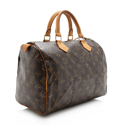 Louis Vuitton Monogram Canvas Speedy 30 Satchel - image 2