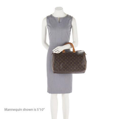 Louis Vuitton Monogram Canvas Speedy 35 Satchel - image 5