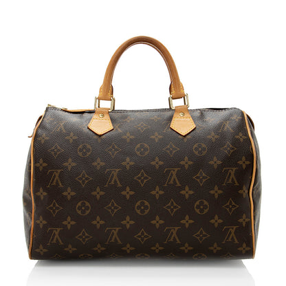 Louis Vuitton Monogram Canvas Speedy 30 Satchel - image 3