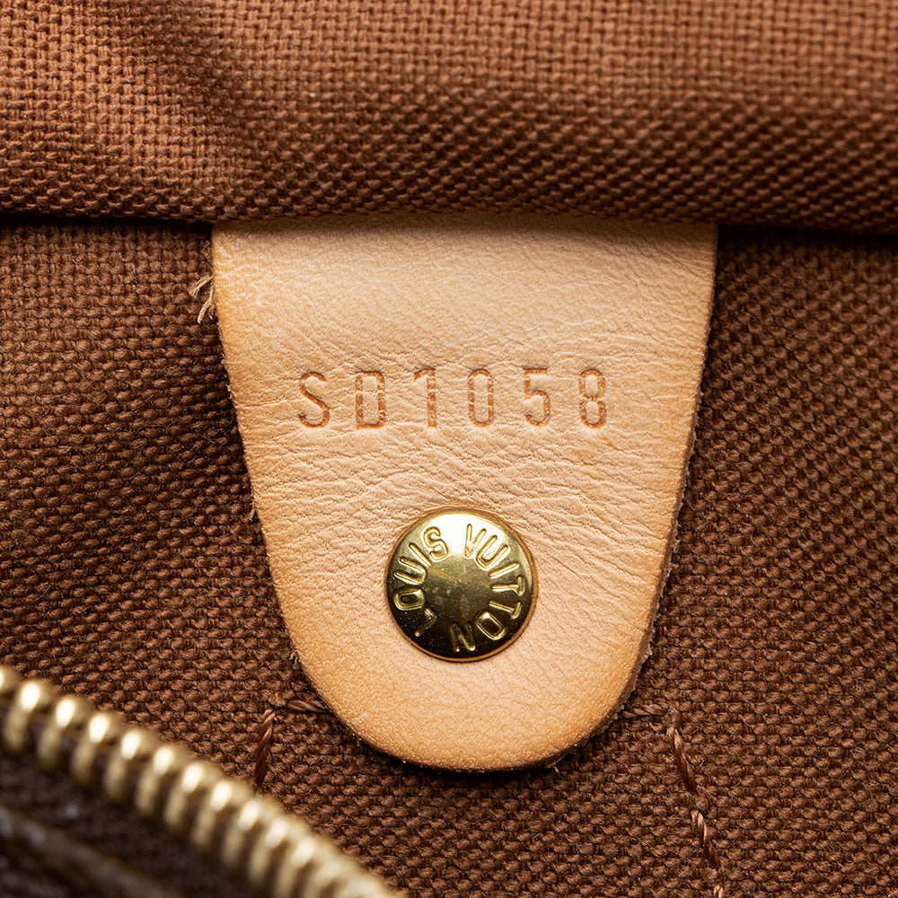 Louis Vuitton Monogram Canvas Speedy 30 Satchel - image 6