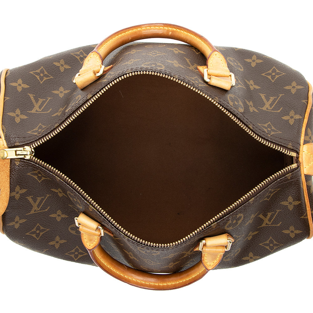 Louis Vuitton Monogram Canvas Speedy 30 Satchel - image 7