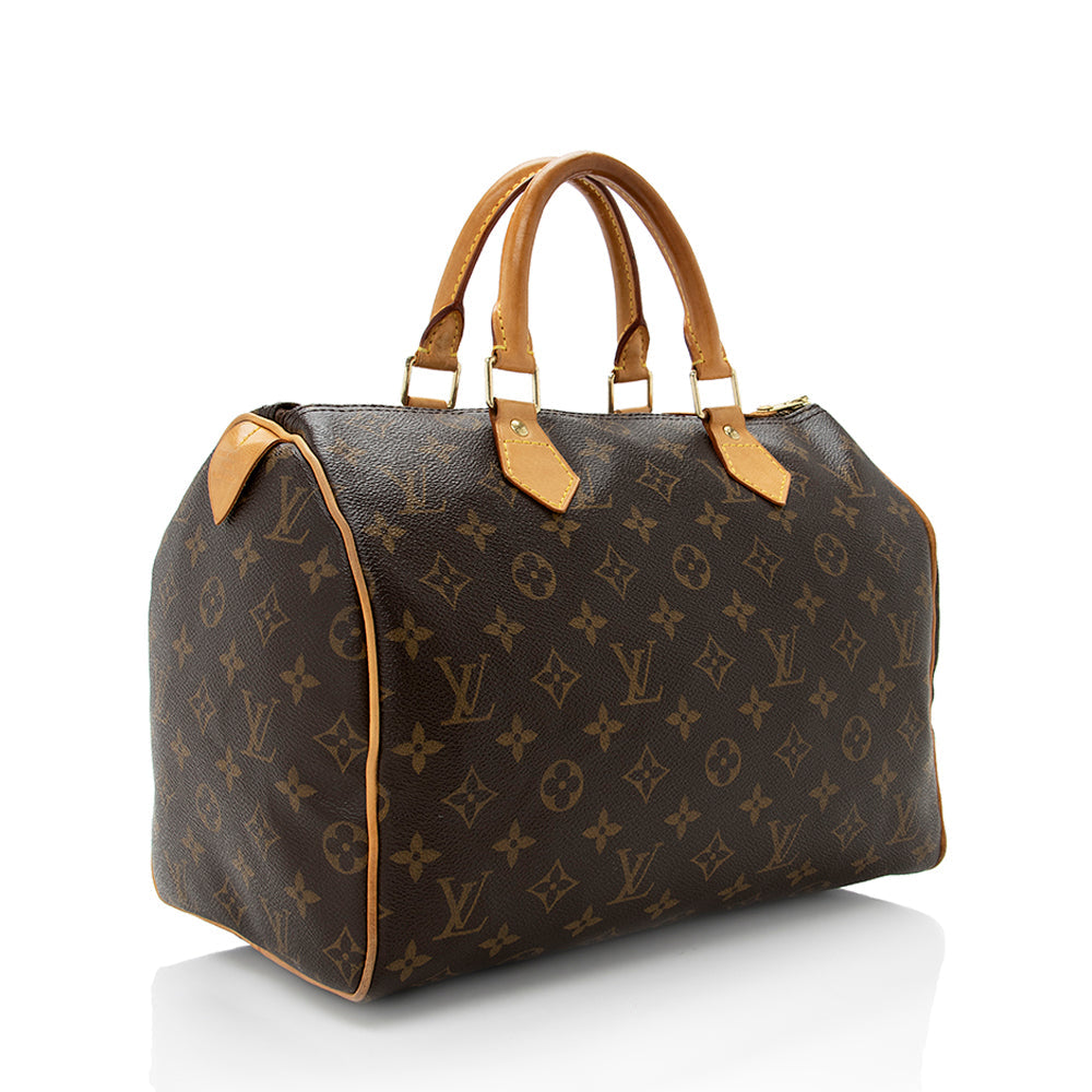 Louis Vuitton Monogram Canvas Speedy 30 Satchel - image 2