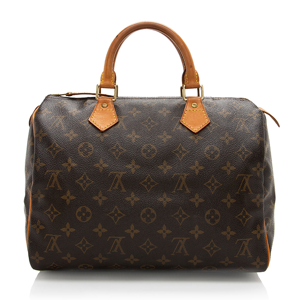 Louis Vuitton Monogram Canvas Speedy 30 Satchel - photo 3