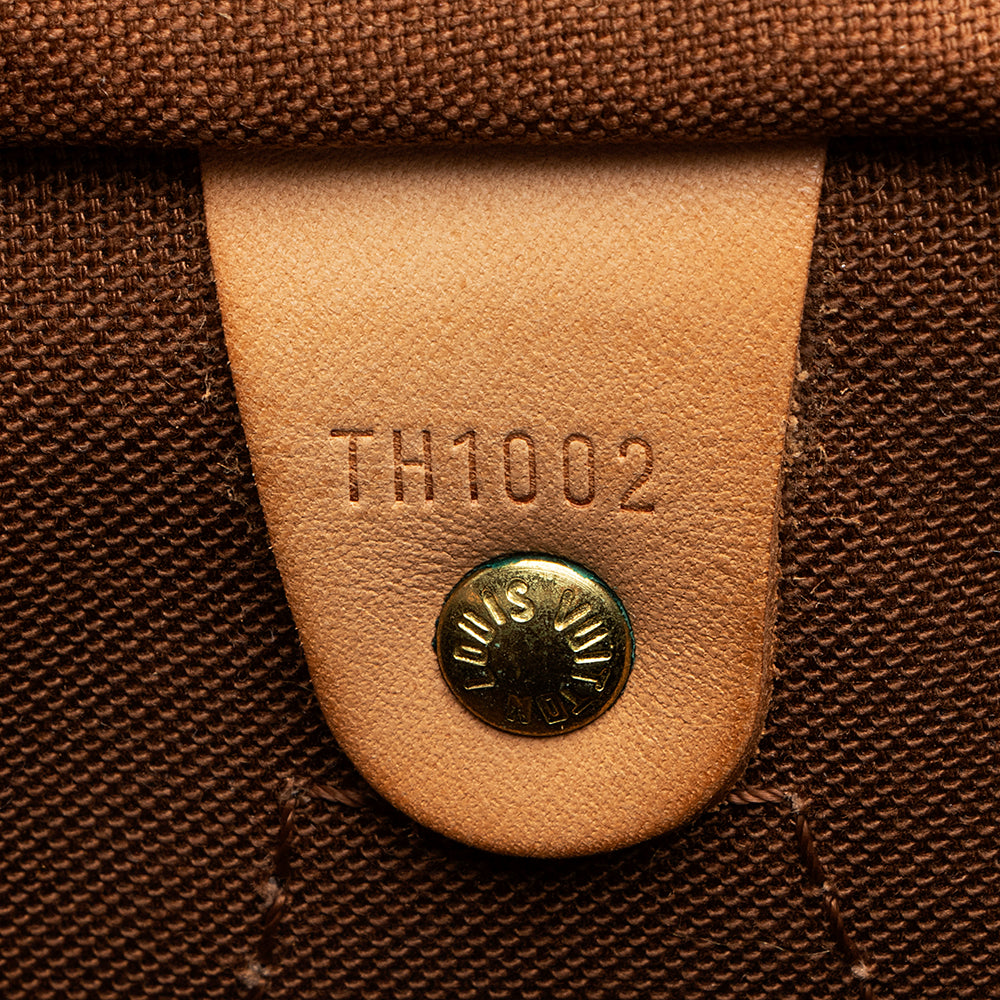 Louis Vuitton Monogram Canvas Speedy 30 Satchel - image 6