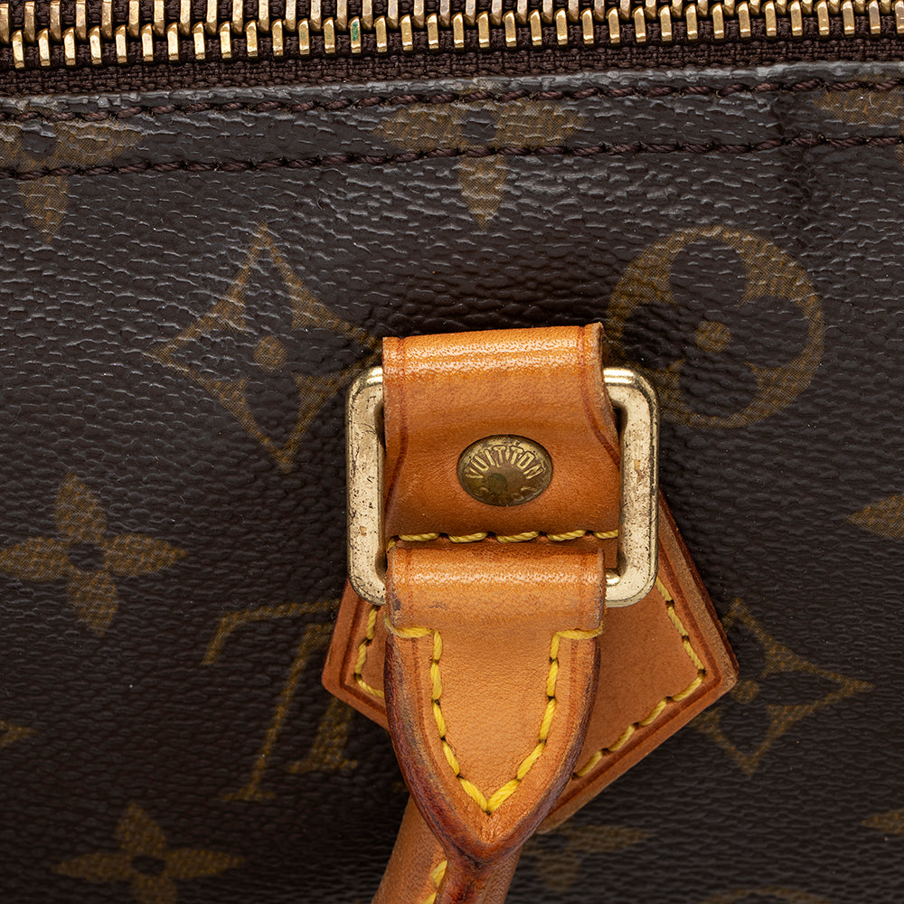Louis Vuitton Monogram Canvas Speedy 30 Satchel - photo 12