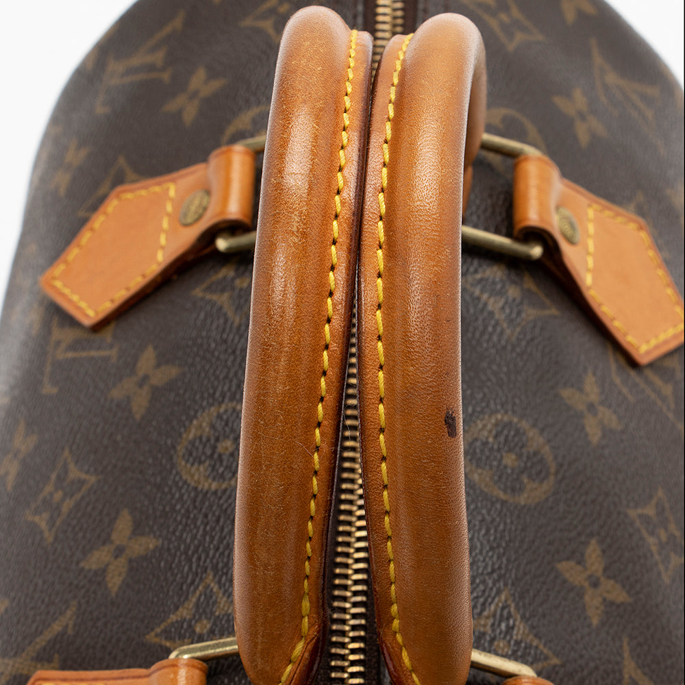Louis Vuitton Monogram Canvas Speedy 30 Satchel - image 13