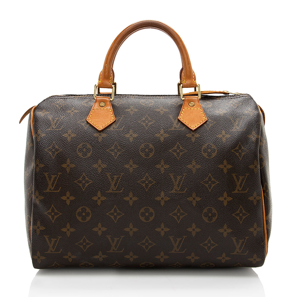 Louis Vuitton Monogram Canvas Speedy 30 Satchel - image 1
