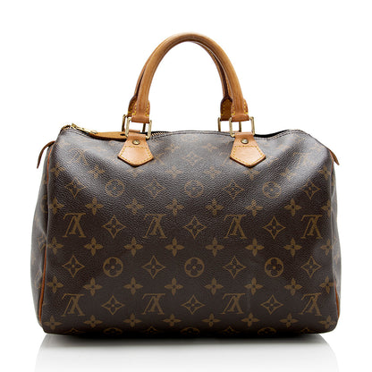 Louis Vuitton Monogram Canvas Speedy 30 Satchel - photo 3