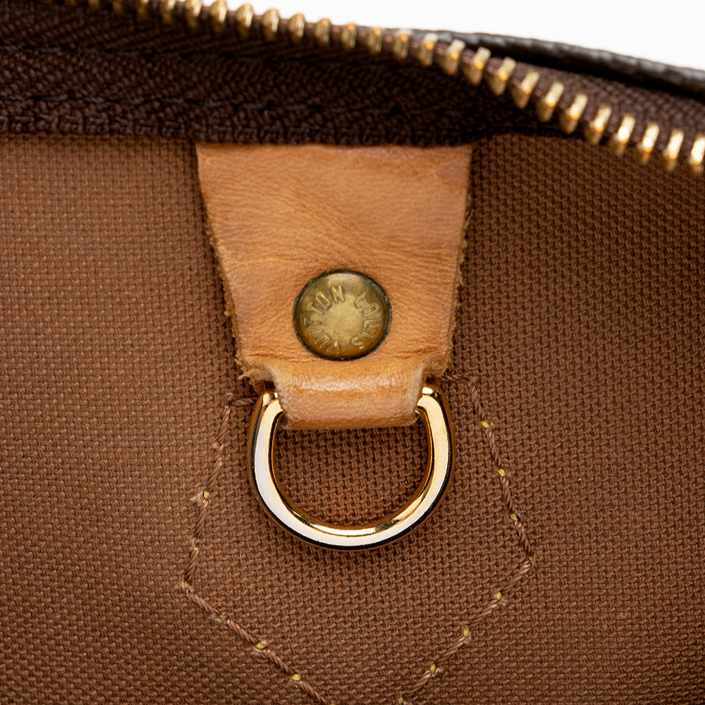 Louis Vuitton Monogram Canvas Speedy 30 Satchel - photo 12