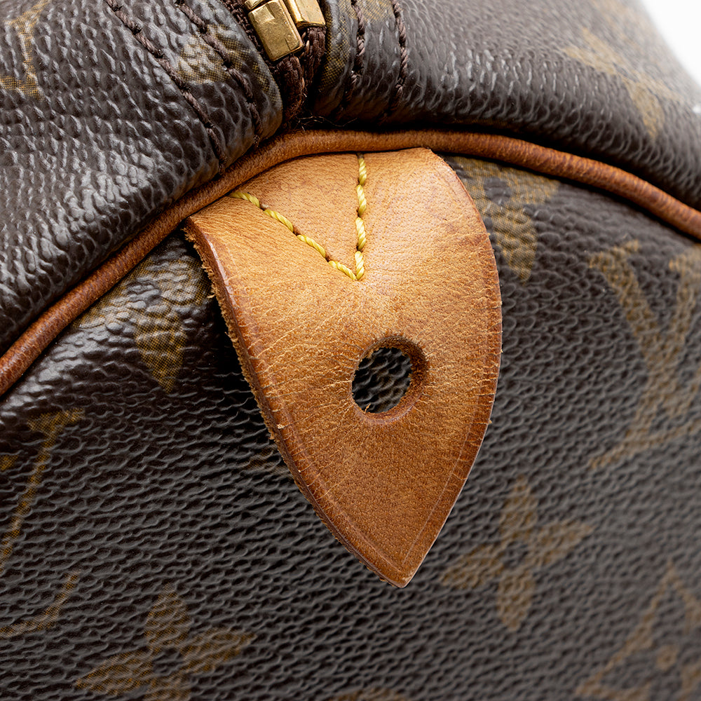 Louis Vuitton Monogram Canvas Speedy 30 Satchel - image 16