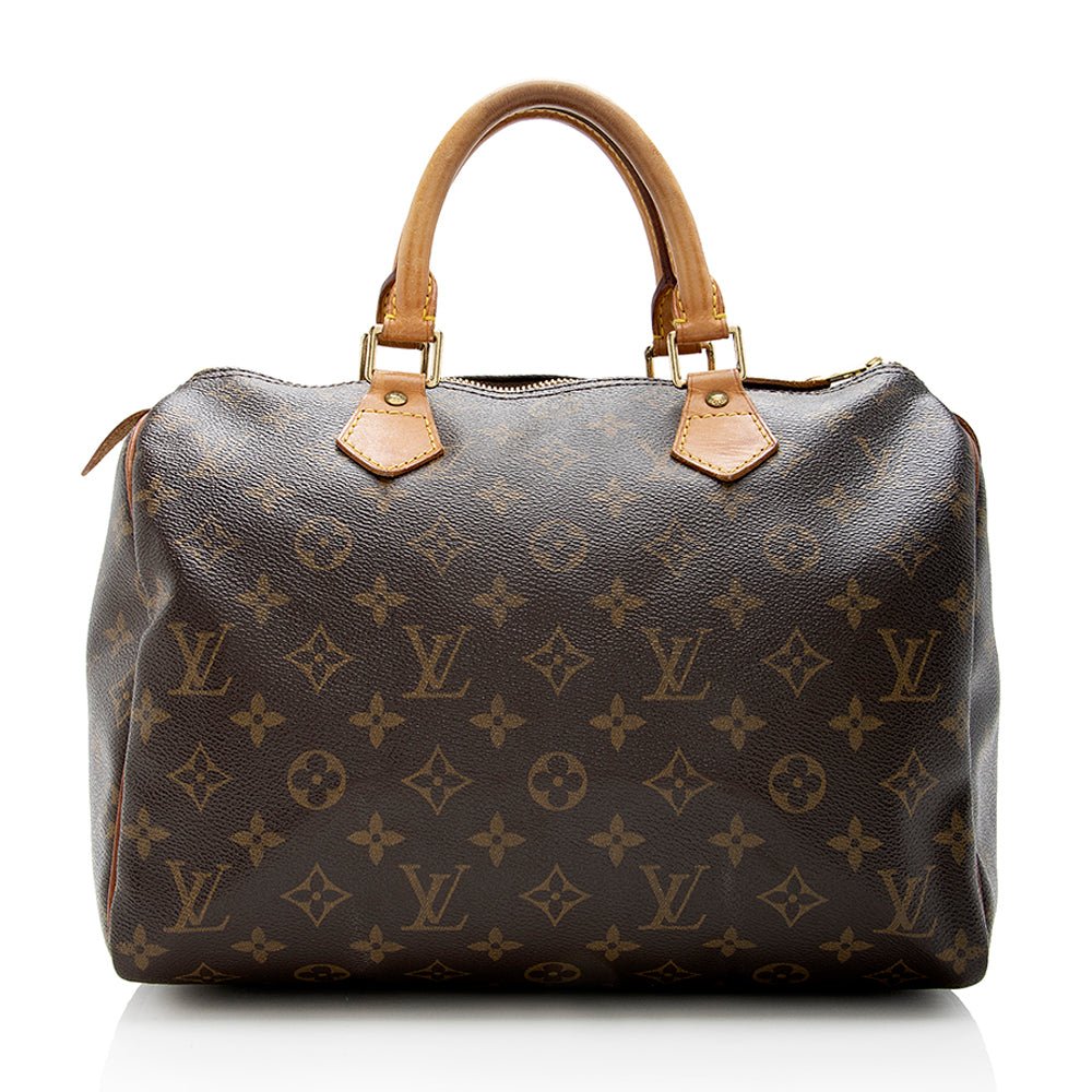 Louis Vuitton Monogram Canvas Speedy 30 Satchel - photo 1